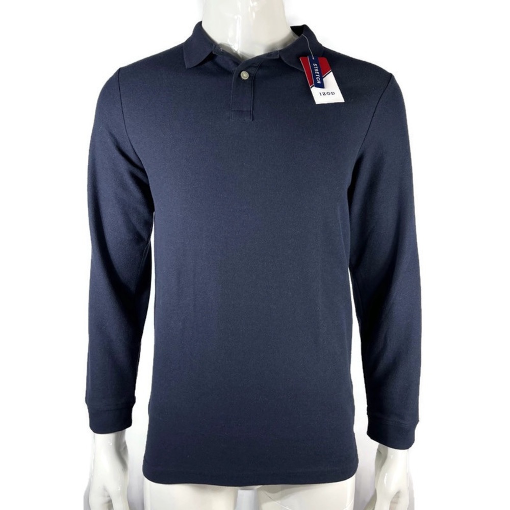 Izod Men’s Long Sleeve‎ Polo Shirts Size XL